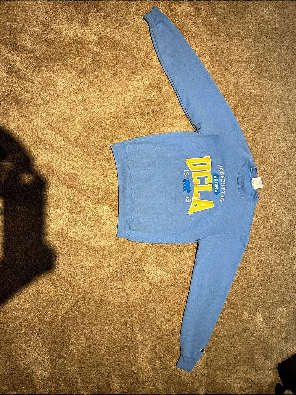 Champion UCLA Bruins Property of Bruins Crewneck Sweatshirt Medium